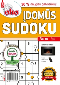 ID 57 oho 10 min. Įdomūs sudoku ID 57 oho 10 min. Įdomūs sudoku